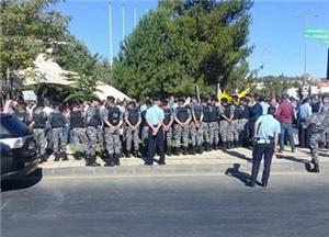 Retired officers organize a sit-in in Khalda